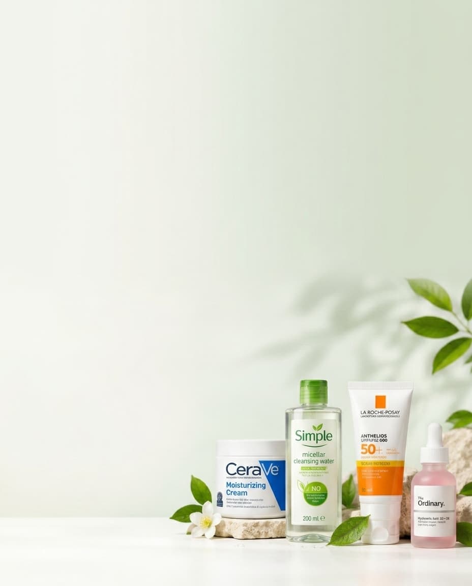 Cosmetics and skincare products