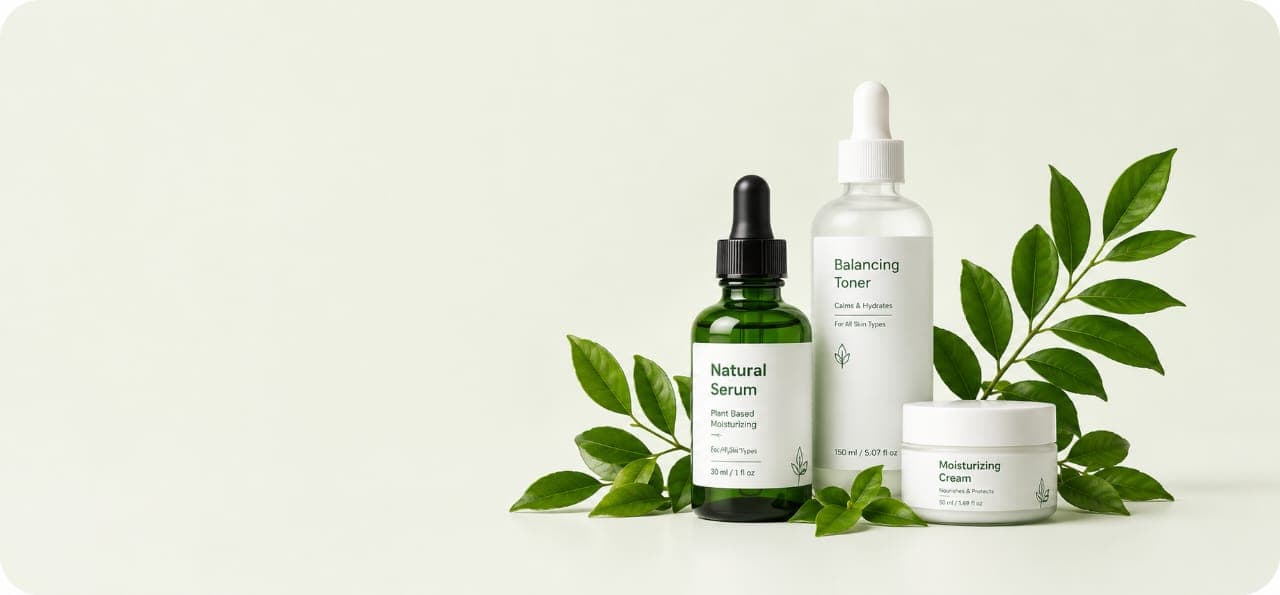 Cosmetics and skincare products