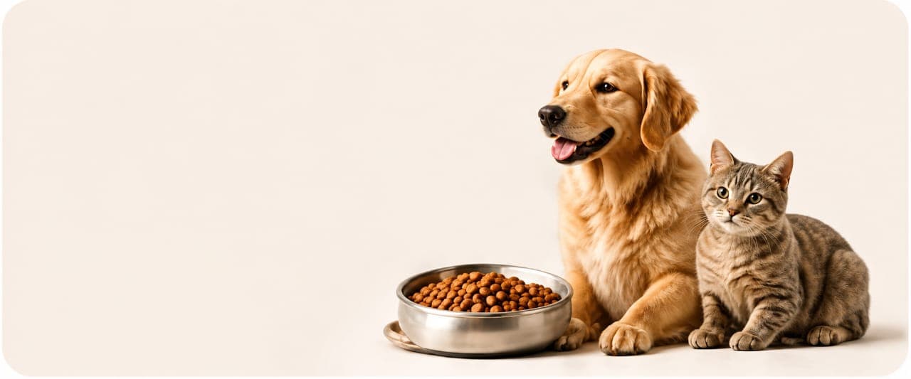 Dog and cat